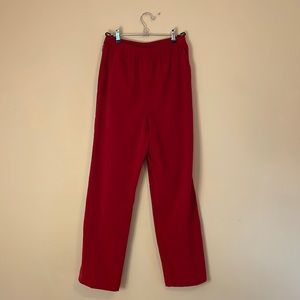 Vintage red Alfred Dunner pants